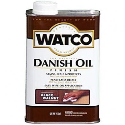 Масло тонирующее "Датское" Watco (Ватко), черный орех, 0,472 л