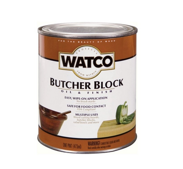 Масло для столешниц и посуды из дерева Watco BUTCHER BLOCK OIL & FINISH, 0,472 л