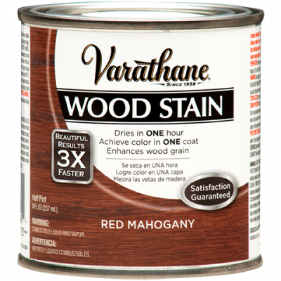 Тонирующее прозрачное масло Varathane Premium Fast Dry Wood Stain, красный махагон, 0,946 л