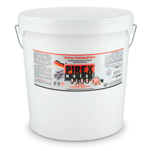 Pirex Metal Plus, краска огнезащитная для металла, 25 кг.