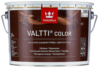 Tikkurila Valtti Color/Валтти колор, лессирующий антисептик, 9 л.