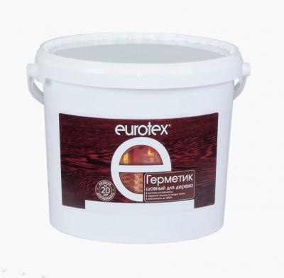 Евротекс (Eurotex) герметик шовный для дерева, ведро 3 кг.