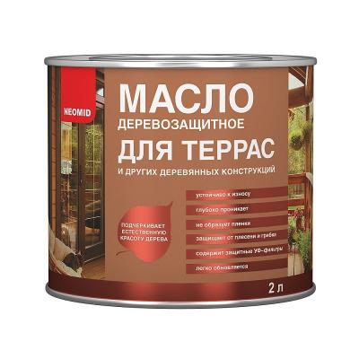 Neomid, масло деревозащитное для террас 2 л.