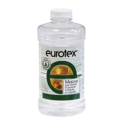 EUROTEX Сауна, Масло для полков, 0,8 л