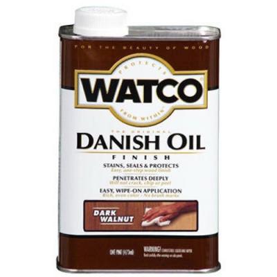 Масло тонирующее "Датское" Watco (Ватко), темный орех, 0,472 л