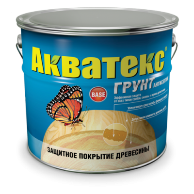 Акватекс, грунт-антисептик для дерева, 0.8 л. (Бесцветный)