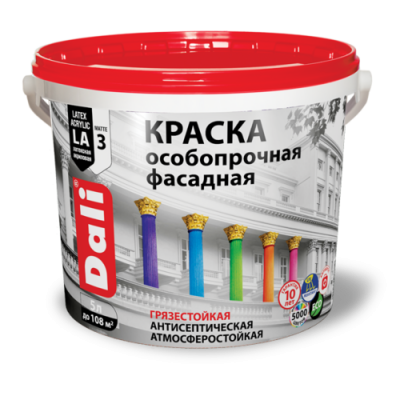 Dali, краска особопрочная 5 л база А