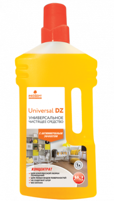 Универсальное моющее средство с дезинфицирующим эффектом Universal DZ, 1л, концентрат (1:10- 1:120)