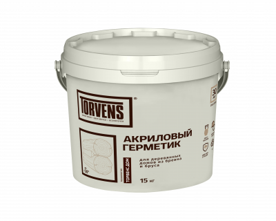 Torvens, акриловый герметик для дерева, 15 кг