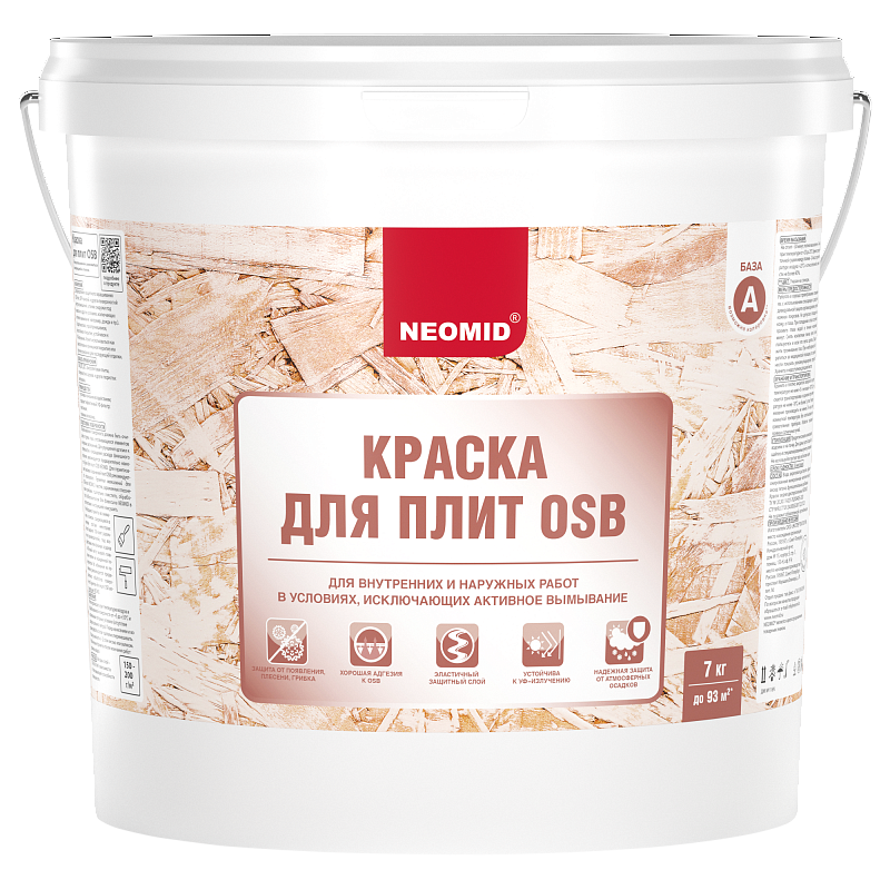 Неомид, грунт-краска фасадная для ОСБ 3 в 1 Proff (Neomid)