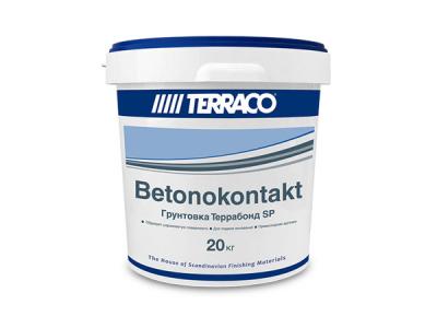 Грунтовка бетоноконтакт Terraco Terrabond SP/Террако Террабонд, 20 кг.