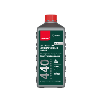 Neomid 440 Eco, концентрат антисептик для дерева, 1 л.