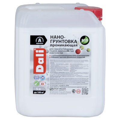 Нано-грунт Dali акриловый, 5 л.