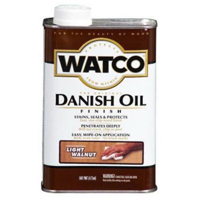 Масло тонирующее "Датское" Watco (Ватко), светлый орех, 0,472 л