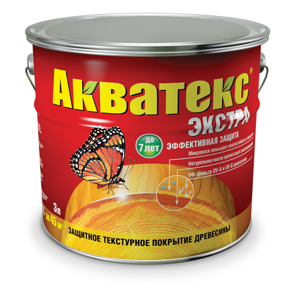 Акватекс Экстра — лаковое покрытие с воском и маслами