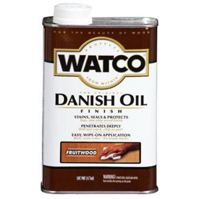 Масло тонирующее "Датское" Watco (Ватко), фруктовое дерево, 0,472 л