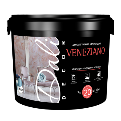 Венецианская штукатурка Dali Decor Veneziano 15 кг
